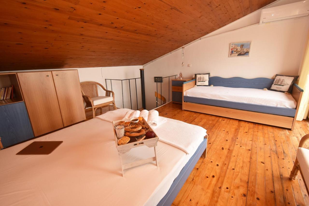 Olia Sea View Shared Pool Villa, Неа-Фокеа Экстерьер фото